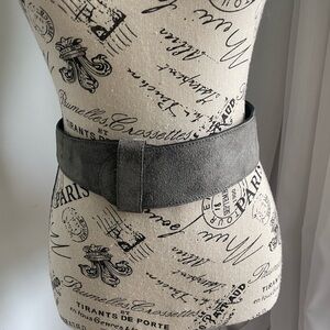 Alaia Suede Corset Belt